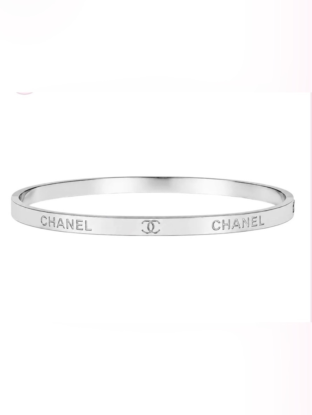 The Silver “Cassie” Bangle